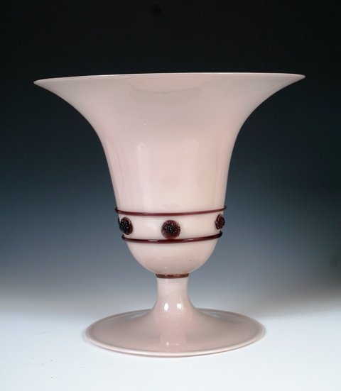 Parisian Art Glass Vase from Pauly & Co.