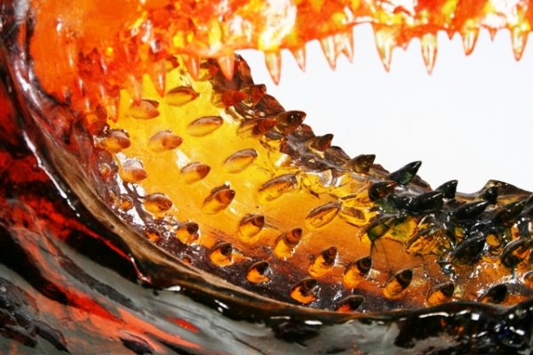 Art Glass Sculpture w /COA Jaromir Rybak - 4