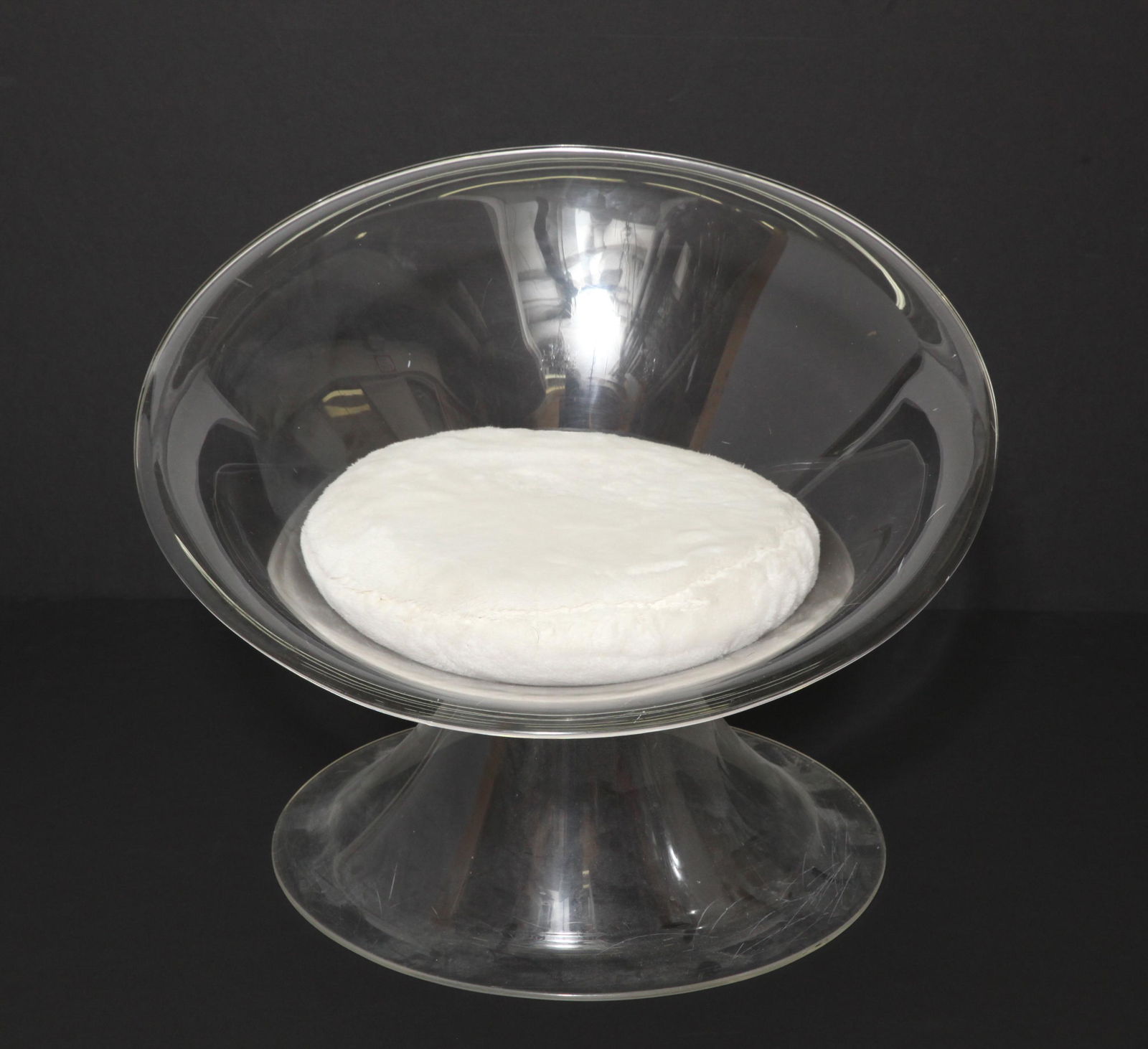 Erwin & Estelle Laverne "Buttercup" Acrylic Chair (1 of 5)