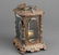 Continental Bronze & Enamel Carriage Style Clock - 2