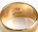 Mid-Century Modern 14K Yellow Gold Dome Ring - 3