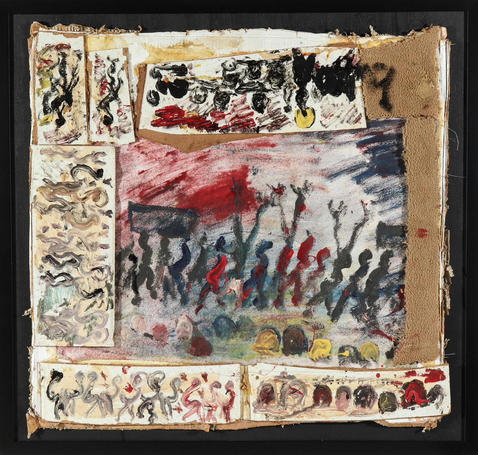 Purvis Young Folk / Outsider Art Mixed Media (1 of 8)