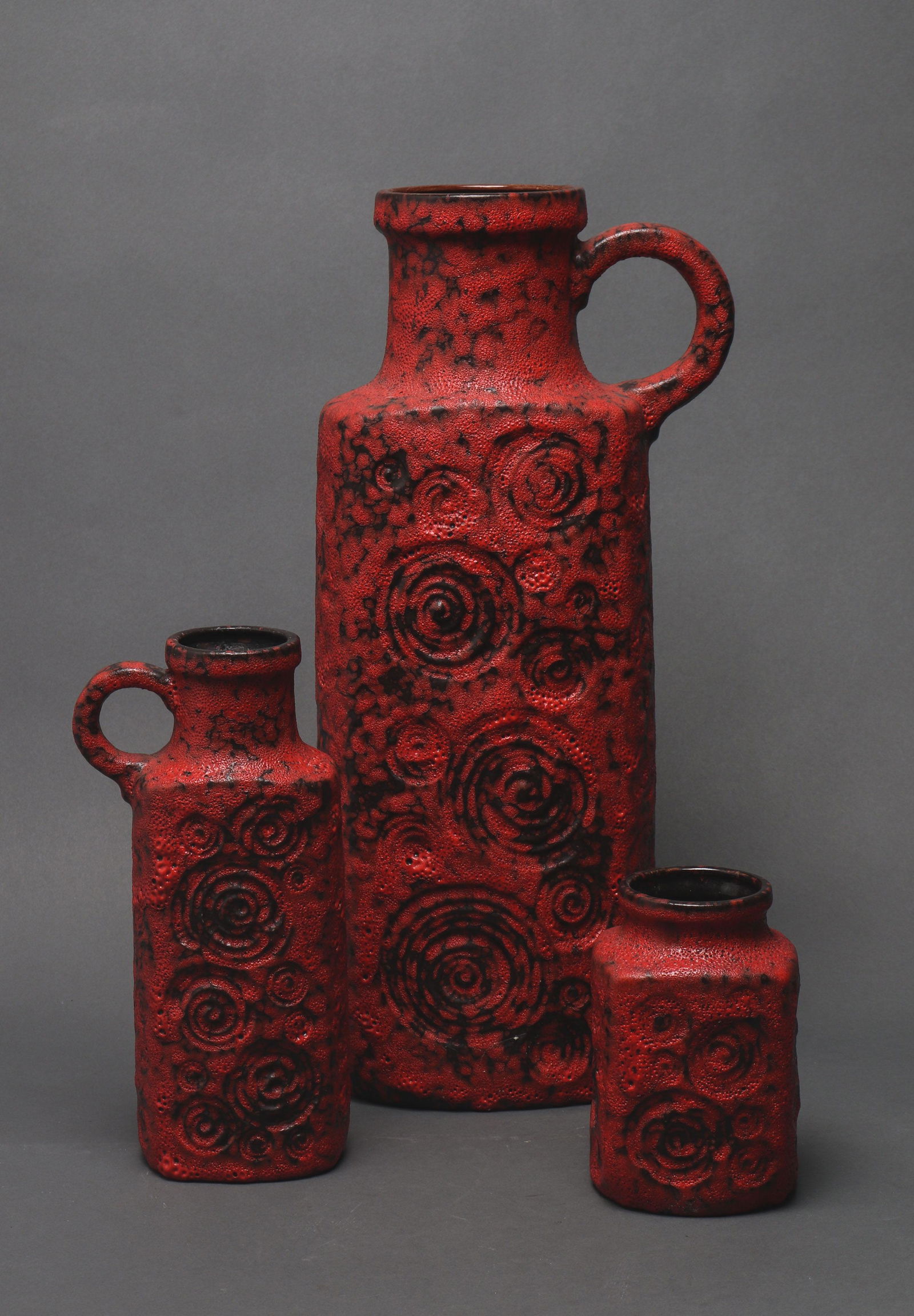 West German Scheurich Ceramic Jura Vessels, 3 (1 of 7)