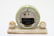 Whitehall Hammond Modern Onyx Mantel Clock - 2