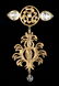 Yves Saint Laurent Gold-Tone Pendant Brooch - 2
