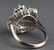 Antique 18K/14K White Gold Diamond & Emerald Ring - 3