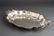 American Silver Grape Motif Shaped Oblong Tray - 7