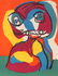 Karel Appel "Jules au Village" Lithograph on Paper - 4