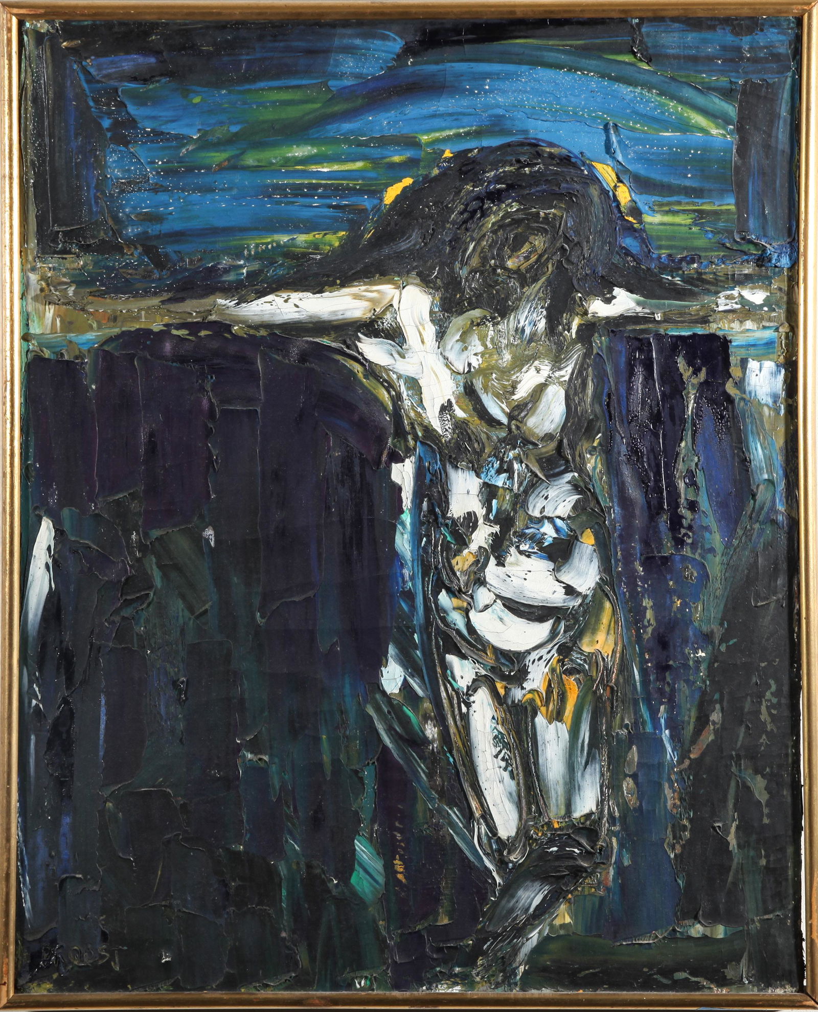 Joachim Probst "Icon" Oil on Canvas (1 of 9)