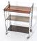 Mid-Century Chrome Rolling Bar Cart - 3