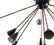 Stilnovo Attrib. Modern Black Sputnik Chandelier - 3