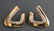 18K Yellow Gold & Diamond Earrings - 4