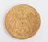 1895 Hamburg Free City 20 Mark Gold Coin - 2