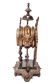 Baroque Style Bronze Mounted Mantel Clock, Antique - 5