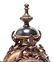 Baroque Style Bronze Mounted Mantel Clock, Antique - 6