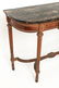 French Louis XVI Style Console with Marble Top - 9
