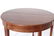 Federal Style Mahogany Flip Top Console Table - 2