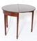 Federal Style Mahogany Flip Top Console Table - 4