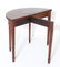 Federal Style Mahogany Flip Top Console Table - 5