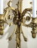 Louis XVI Manner Gilt Bronze Wall Sconces, Pair - 3