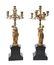 French Neoclassical Style Figural Candelabra, Pr - 8