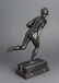 Bronze Running Athlete Figural Sculpture - 5