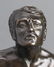 Bronze Running Athlete Figural Sculpture - 6