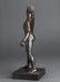 Cast Metal Man Balancing on Ball Figural Sculpture - 6
