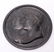 Patinated Metal Portrait Profile Relief Medallion