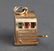 14K Yellow Gold Miniature Slot Machine Charm - 4