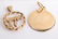 Judaica 14K Yellow Gold Chai & "Hay" Pendants, 2 - 2