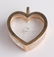 14K Yellow Gold & Diamond Acrylic Heart Pendant - 2