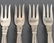 Georg Jensen Silver "Acorn" Cocktail Forks, 8 - 3