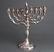 Judaica Sterling Silver Menorah