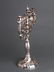 Judaica Sterling Silver Menorah - 3