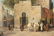 J.C. Frisch Orientalist Scene Oil on Canvas - 2