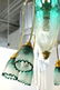 Seguso Attr. Murano Glass Six-Arm Chandelier - 12