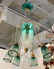 Seguso Attr. Murano Glass Six-Arm Chandelier - 13