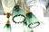 Seguso Attr. Murano Glass Six-Arm Chandelier - 3