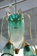 Seguso Attr. Murano Glass Six-Arm Chandelier - 8