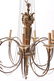 Neoclassical Manner Brass 8-Arm Chandelier - 3