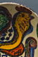 Artist Signed Modern Hand-Painted Ceramic Plate - 4