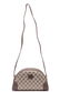 Gucci Monogram Canvas & Leather Handbag - 2