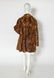Stenciled Tiger Stripe Fur Coat - 3
