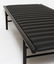 Modern Daybed w Black Vinyl Upholstery - 5