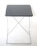 Modern Glass & Metal Side C-Table