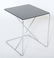 Modern Glass & Metal Side C-Table - 3