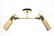 Modern Nessen Brass Two-Light Sconce