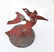 Industrial Folk Art Metal Rooster Sculpture - 4