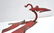 Industrial Folk Art Metal Rooster Sculpture - 6